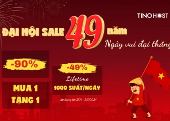Đại hội sale mừng 49 năm ngày vui đại thắng