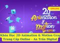 Khóa Học 2D Animation & Motion Graphic Trung Cấp