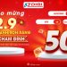 AZDIGI Mừng Quốc Khánh 2/9 2025 giảm 50%
