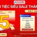 Azdigi khuyến mãi đại tiệc tháng 3