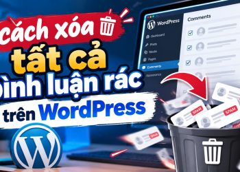 cách xóa tất cả bình luận rác trên wordpress